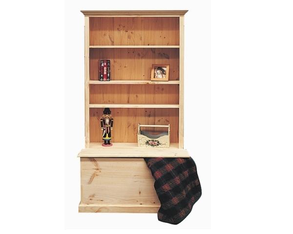 Combination Bookcase with Toy Box